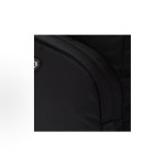 PRADA Re-Nylon enamel metal triangular logo zipper opening backpack, medium size for men, black